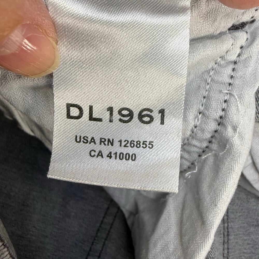 DL1961 Jeans Women's 28 (6) Grey Florence Skinny Mid Rise Instasculpt Ankle - Picture 8 of 15